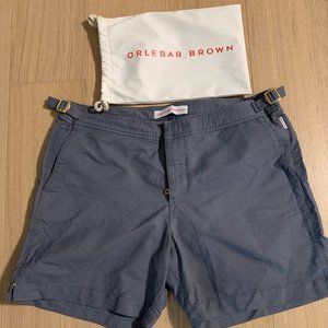 Orlebar Brown Grey Men's Bulldog Swim Shorts
